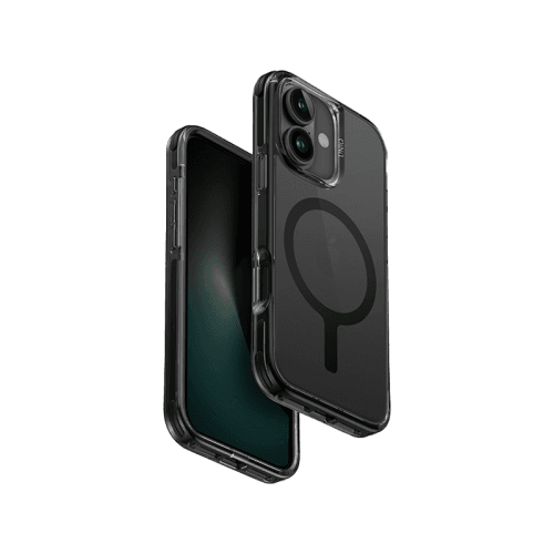 Uniq Hybrid Combat Magsafe Case for iPhone 16 Plus - Carbon