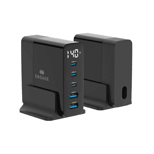 Engage 5 - Ports USB Hub - Black