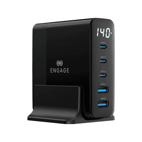 Engage 5 - Ports USB Hub - Black