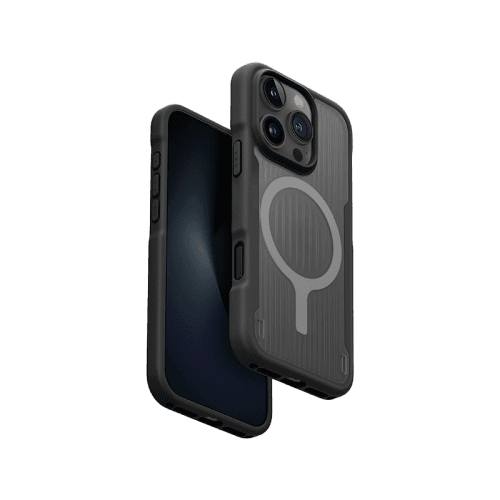 Uniq Combat Active MagSafe case for iPhone 16 Pro Max – Charcoal Black