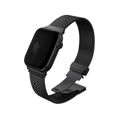 Uniq Dante Pro Self-Adjustable Mesh Steel Strap For Apple Watch 42mm - Graphite Black