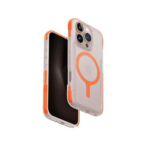 Uniq Combat Active MagSafe case for iPhone 16 Pro Max – Volt Orange