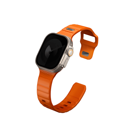 Uniq Stride FKM Strap for Apple Watch 49/45/44mm - Volt Orange