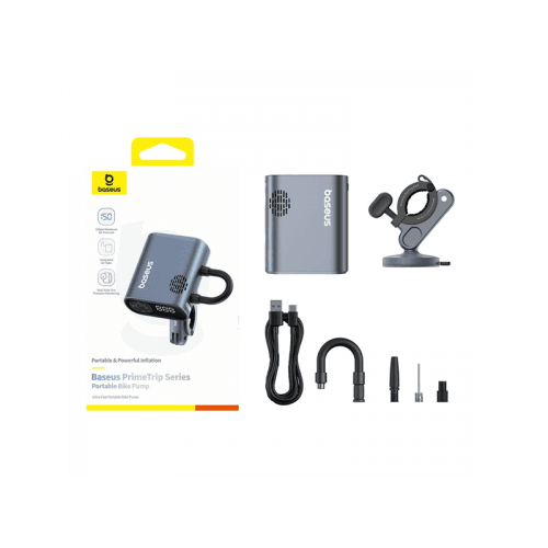 Baseus Prime Trip Series Portable Bike Pump - Cosmic Black
