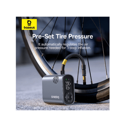 Baseus Prime Trip Series Portable Bike Pump - Cosmic Black