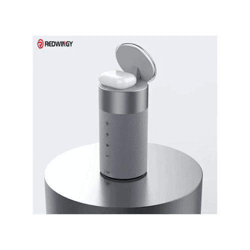 Multi-Function 3-in-1 Magsafe 15W Fast Charger With Speaker and Desk Lamp - White