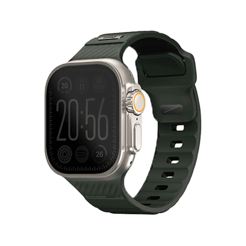 Uniq Stride FKM Strap for Apple Watch 49/45/44mm - Moss Green