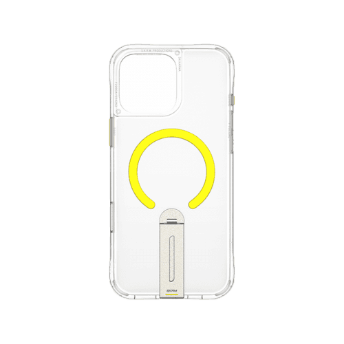 SkinArma Helix MagSafe Case With 360 Rotating Stand for iPhone 16 Pro Max - Clear