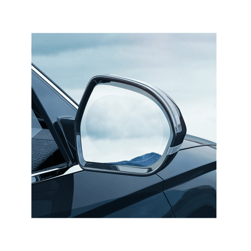 Baseus 0.15mm Rainproof Film for Car Rear-View Mirror (Oval 2 pcs/pack 135*95mm)Transparent