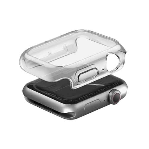Uniq Hybrid Garde Case With Screen Protection for Apple Watch 46MM - Clear