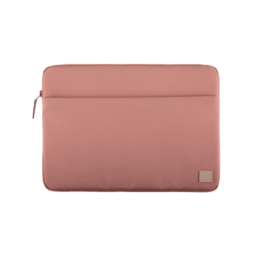 Uniq Vienna Protective Nylon Laptop Sleeve (Up to 14") - Peach Pink