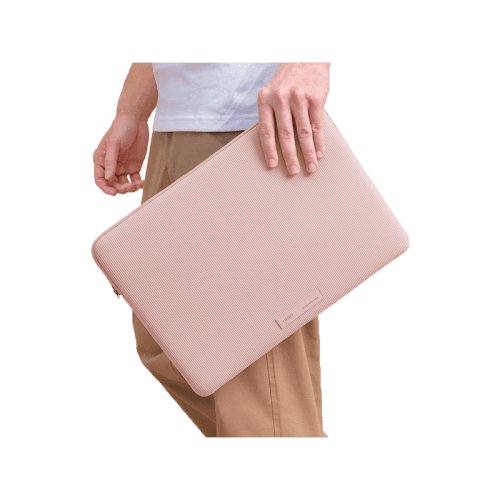 Uniq Cyprus Ridge Edition Water-Resistant Neoprene Laptop Sleeve (Upto 14") - Sugar Pink