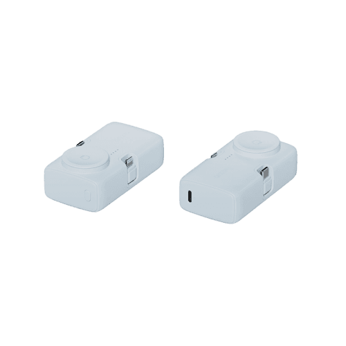 Bazic GoPower Koda 2 in 1 Power Bank With Foldable USB-C /Lightning Pin And Apple Watch Charger 5000mAh - Bubblegum