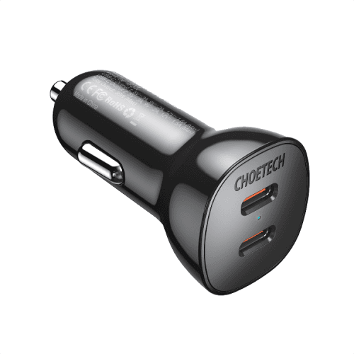 Choetech USB-C PD Fast Car Charger 40W - Black