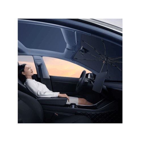 Baseus Cool Ride Windshield Sun Shade Umberlla Lite Small - Black