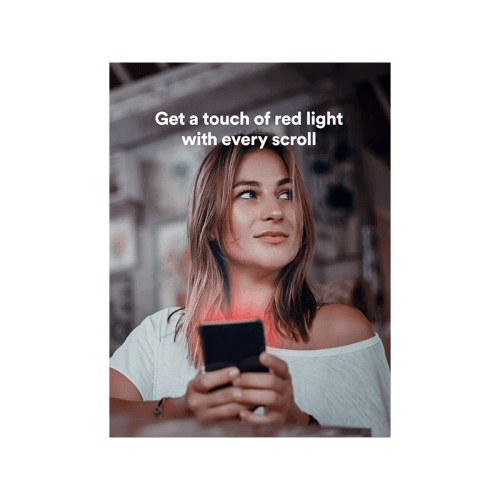 BodyGuardz Red Light Converter Glass Screen Protector for iPhone 14 Pro Max