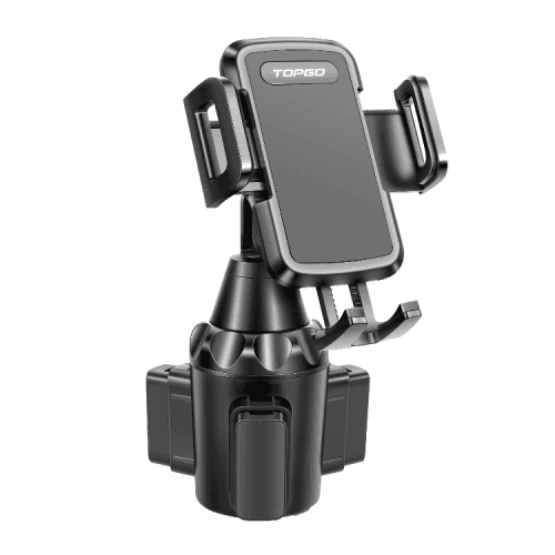 Topgo Phone Cup Holder Car Mount (DK1) - Black