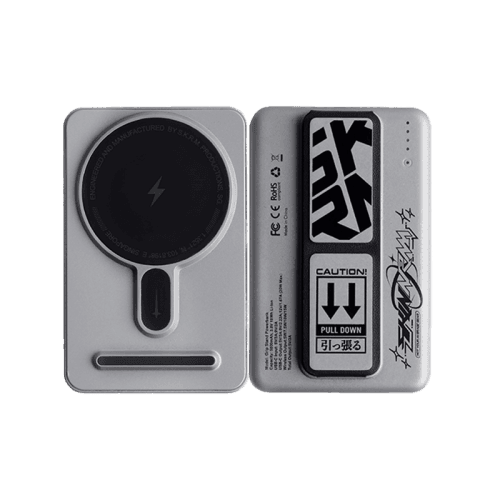 SkinArma Kira Kobai USB-C PD 20W Wireless 5000mAh Power Bank - Silver