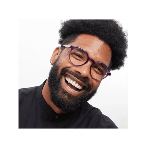 Barner Le Marias Glossy Screen Glasses - Midnight Plum