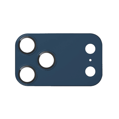 Smart Premium Ultraguard Camera Lens Protector for iPhone 17 Pro Max - Deep Blue