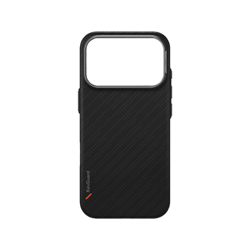 Uniq Hybrid Keva Edge MagSafe Case for iPhone 17 Pro Max - Carbon Black