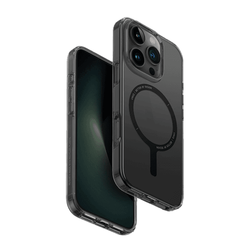Uniq Hybrid Clario MagSafe Case for iPhone 16 Pro - Smoke