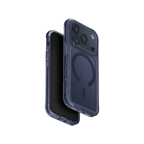 Uniq Hybrid Combat MagSafe Case for iPhone 17 Pro - Navy Blue