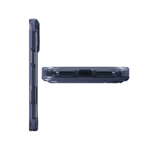 Uniq Hybrid Combat MagSafe Case for iPhone 17 Pro - Navy Blue