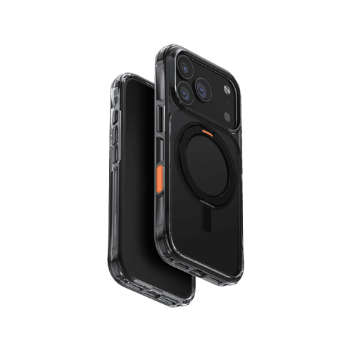 Uniq Hybrid Swivix With 360 Rotating Kickstand MagSafe Case for iPhone 17 Pro - Carbon Black
