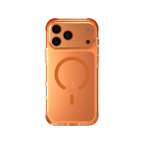 Uniq Hybrid Combat MagSafe Case for iPhone 17 Pro - Volt Orange