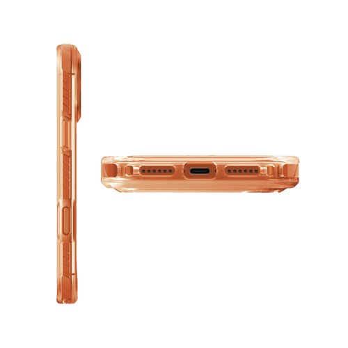 Uniq Hybrid Combat MagSafe Case for iPhone 17 Pro - Volt Orange