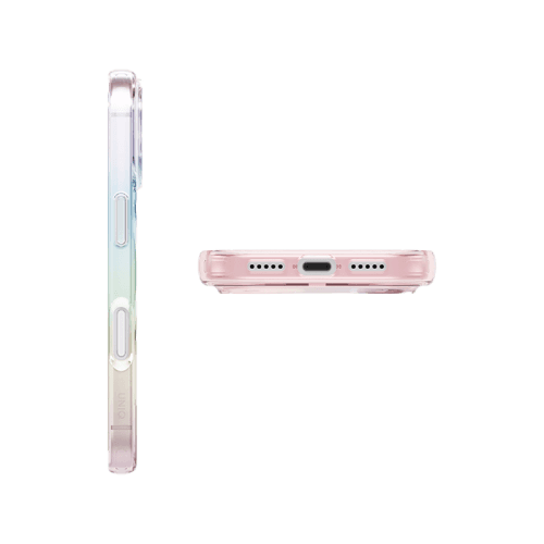 Uniq Hybrid Iridescia MagSafe Case for iPhone 17 Pro Max - Holo Quartz