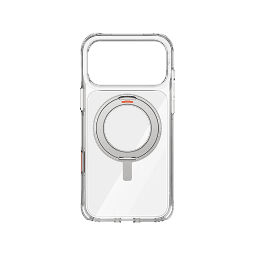 Uniq Hybrid Swivix With 360 Rotating Kickstand MagSafe Case for iPhone 17 Pro Max - Lucent Clear