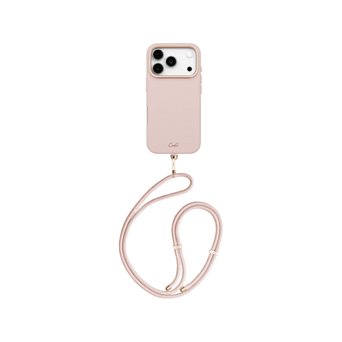Uniq Coehl Mirelle MagSafe Case for iPhone 17 Pro - Shell Pink