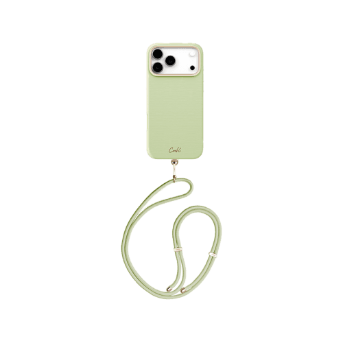 Uniq Coehl Mirelle MagSafe Case for iPhone 17 Pro Max - Lint Green