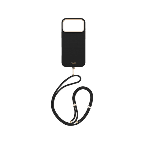 Uniq Coehl Mirelle MagSafe Case for iPhone 17 Pro Max - Ebony