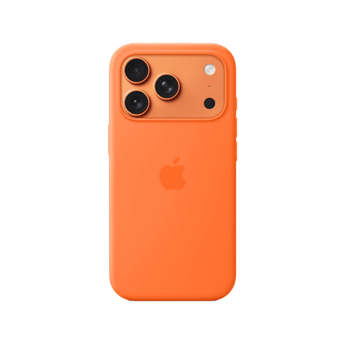 Apple Silicone MagSafe Case for iPhone 17 Pro - Orange