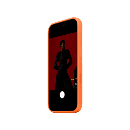 Apple Silicone MagSafe Case for iPhone 17 Pro - Orange