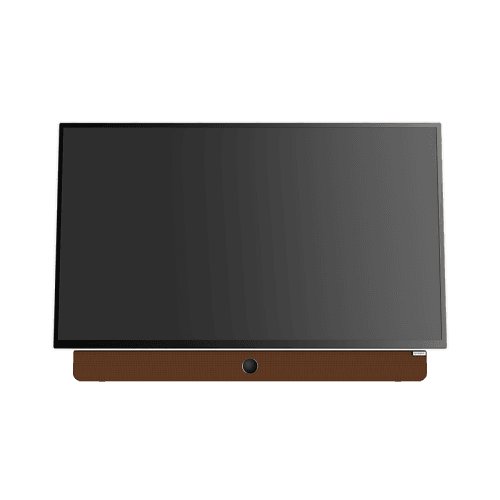 Skyworth 24" LED FHD Android Portable TV - White & Orange