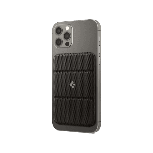 Spigen Adhesive Smart Fold Card Wallet for iPhone - Gunmetal