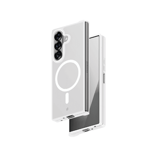 Smart Premium Ultraguard Frosted MagSafe Case for Samsung Galaxy Fold 7 - Transparent White