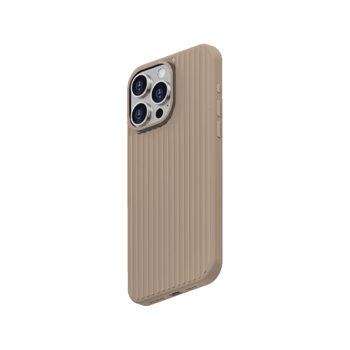 Smart Premium Magsafe Silicone Case for iPhone 16 Pro - Taupe