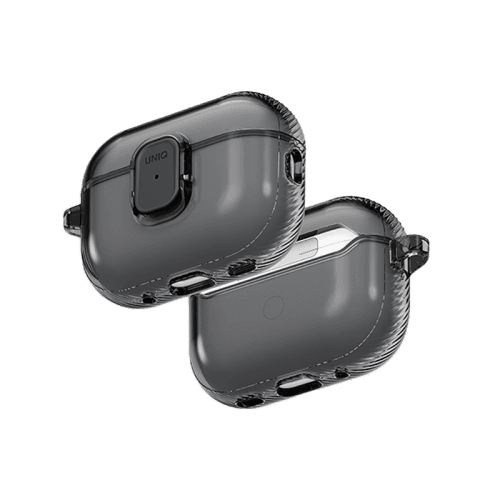 Uniq Glase Pro Lock Case for Airpods Pro 3 - Glossy Smoke
