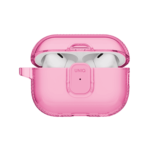 Uniq Glase Pro Lock Case for Airpods Pro 3 - Candy Pink