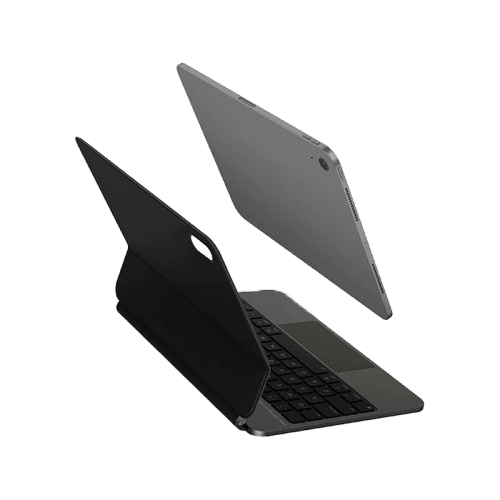 Uniq Venno Pro Magnetic Smart Keyboard Folio for iPad 11" (English Only) - Graphite Black