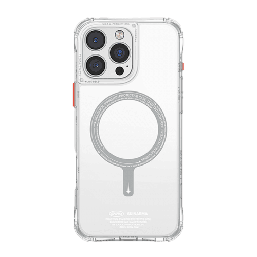 SkinArma Saido Clear MagSafe Case for iPhone 16 Pro Max