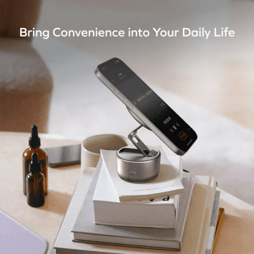 Momax One-Snap Go Magnetic Suction Phone Stand - Desert Titanium