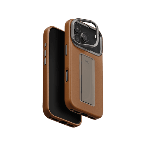 Uniq Hybrid Heldro Pro MagSafe Case for iPhone 17 Pro - Caramel