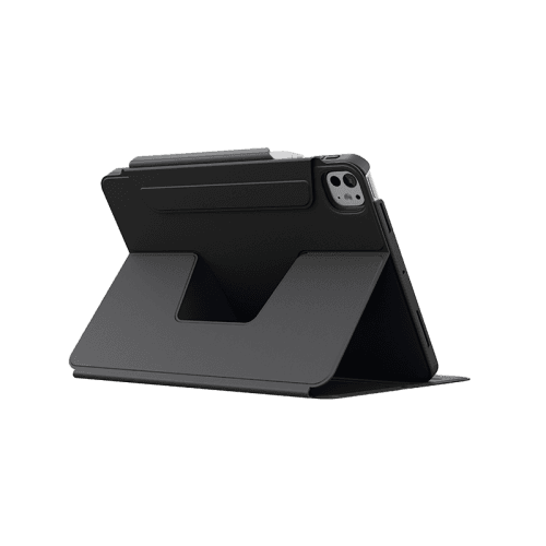 Uniq Rovus Snap Mount Magnetic 360 Rotating Detachable Case for iPad Pro 11" M4 5th Gen - Dallas Black