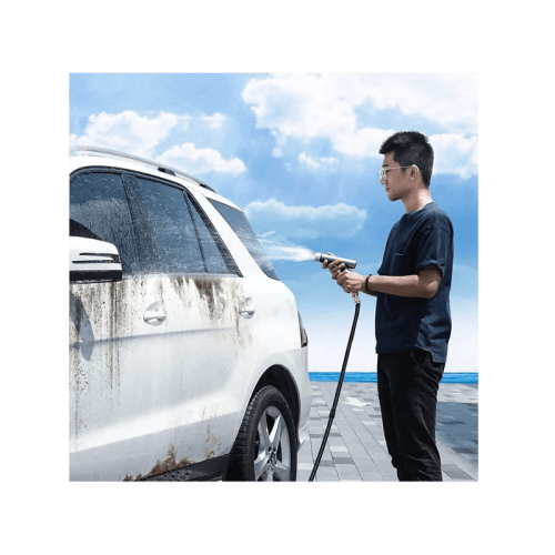 Baseus GF5 Car Wash Spray Nozzle with 30m Water Pipe - Black